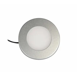 ELMET E15280S Bodové LED světlo SpotLux Round 2,5W 12V teplá bílá - 3000K stříbrná Horká Nabídka