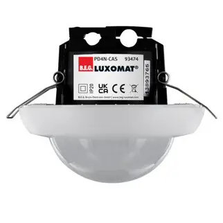 Moderní LUXOMAT 93474 PD4N-CAS Přítomnostní detektor Casambi