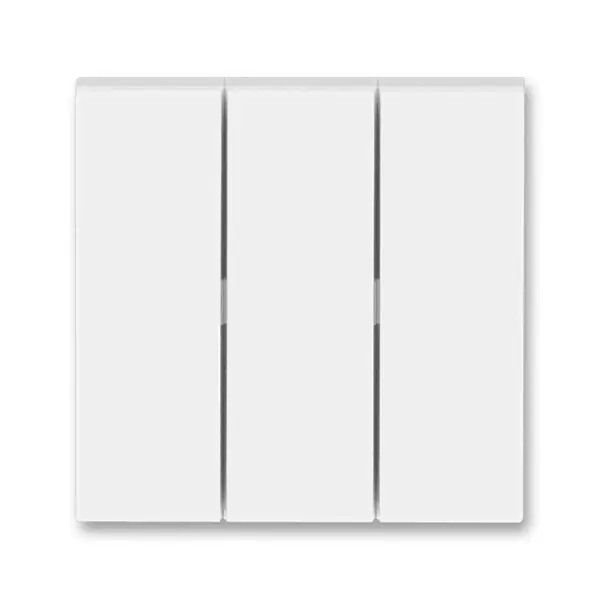 ABB 3559H-A00666 01, LEVIT Kryt spínače trojnásobného; bílá/ledová bílá Cenová Bomba