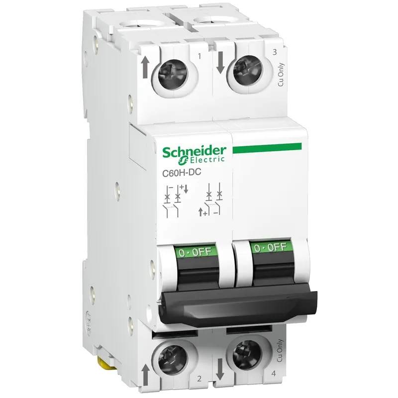 Bezpečná Platba SCHNEIDER A9N61531 Acti9 Jistič C60H-DC 2P 16A C 500V DC 10kA