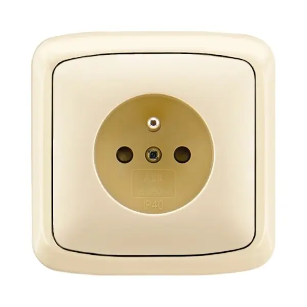 ABB 5518A-W2389 C BLISTR TANGO Zásuvka kompletní CZ1, 16A, 250 VAC slonová kost Koupit Online