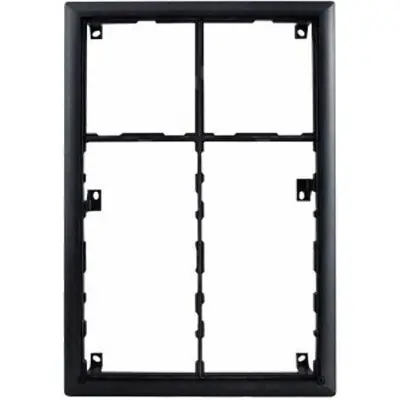 TESLA 4FF 127 17.2 Rám KARAT pro 2 moduly a jmenovník (antika stříbrná) Jen Po Omezenou Doba