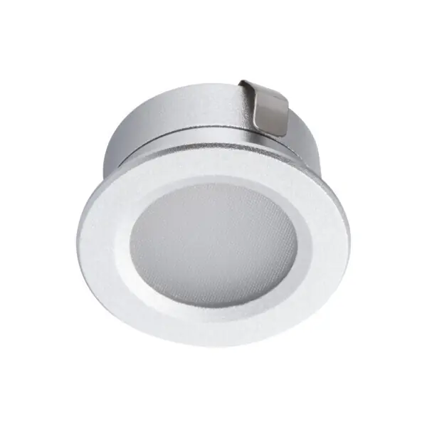 Dokud Zásoby Vydrží KANLUX 23522 IMBER LED WW Vestavné svítidlo 12V/DC 1W 3000K 40lm IP65 hliník
