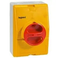 LEGRAND 022183 Vačkový spínač 4P 25A v krabici IP65 Objednat Nyní