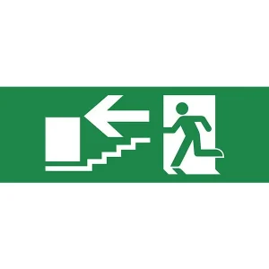 Jen Po Omezenou Doba PANLUX PIKT-SDL Piktogram - schody dolu doleva