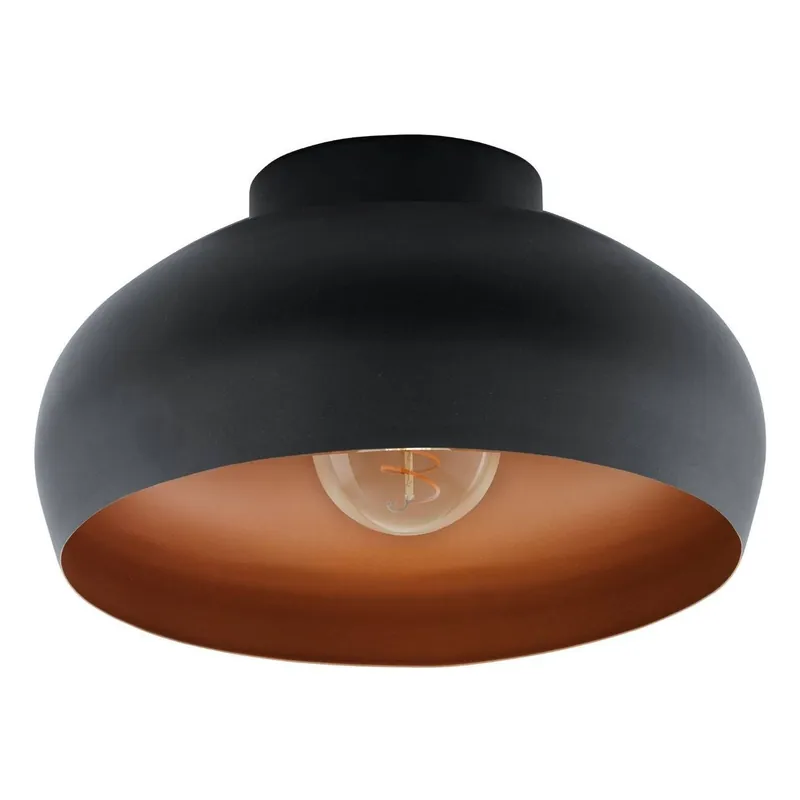 EGLO 900555 MOGANO 2 Stropní svítidlo E27 pr.280mm černá/měděná Originální