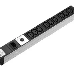 RITTAL 7240201 Lišta 9 zásuvek IEC320 pro upevnění v rámu nebo 19" Aktuální