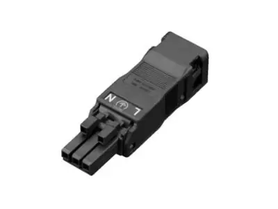 Profesionální RITTAL 2500600 Napájecí konektor LED svítidla,3pól,100-240V, 5ks