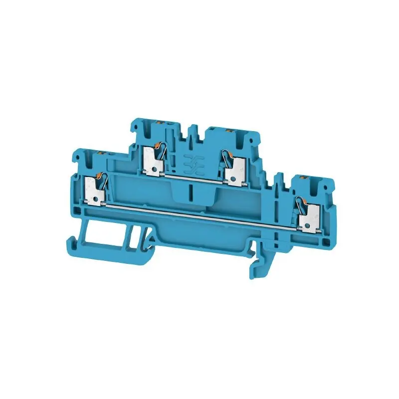 WEIDMÜLLER 2471430000 A2T 1.5 BL Průchozí svorka PUSH IN, 1.5 mm², 500V, 16A, modrá Bezpečná Platba