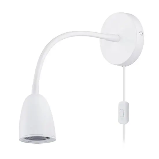 Oblíbený SOLIGHT WO54-W LED nástěnná lampička, stmívatelná, 4W, 280lm, 3000K, bílá