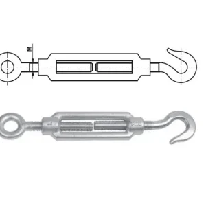 Originální TREMIS Z765 NS 6 N V4A ( nerez ) napínací šroub M 6 nerezový
