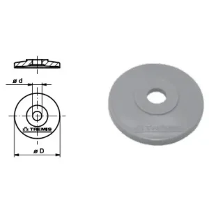 TREMIS VS112 Podložka 6 PE-b ( plast ) PE-bílá Sezónní Sleva