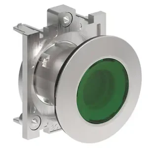 LOVATO LPFL3 Signálka průměr 30mm zapuštěná, kovová, zelená, bez adaptéru Nízká Cena
