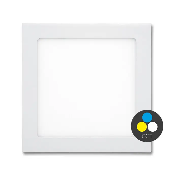 Aktuální ECOLITE LED-WSQ-CCT/12W/BI SMD panel 17x17cm,12W,CCT,IP44,960lm
