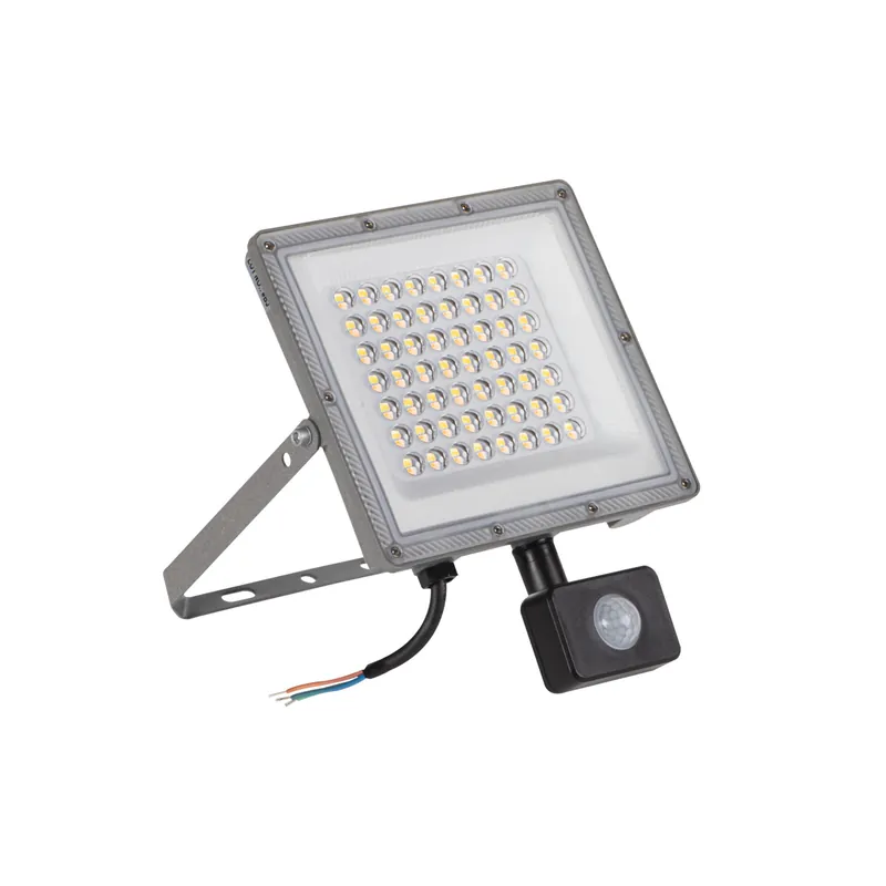 Luxusní KANLUX 38498 ACETE 50W CCT SE GR Reflektor LED s čidlem 3000/4000/6500K IP44