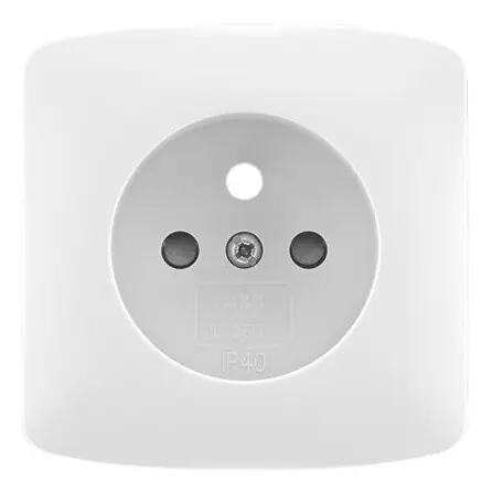 Exkluzivní ABB ND5519A-A2351 B, TANGO Kryt zásuvky bezšroubové (5519A-A02357 B) bílá