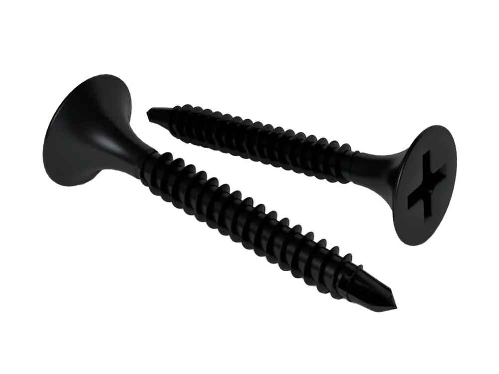 Bezpečná Platba WINTECH CAECB35035F5K Vrut do sádrokartonu SAD TB FINE-TEX 3,5 x 35 FS černá