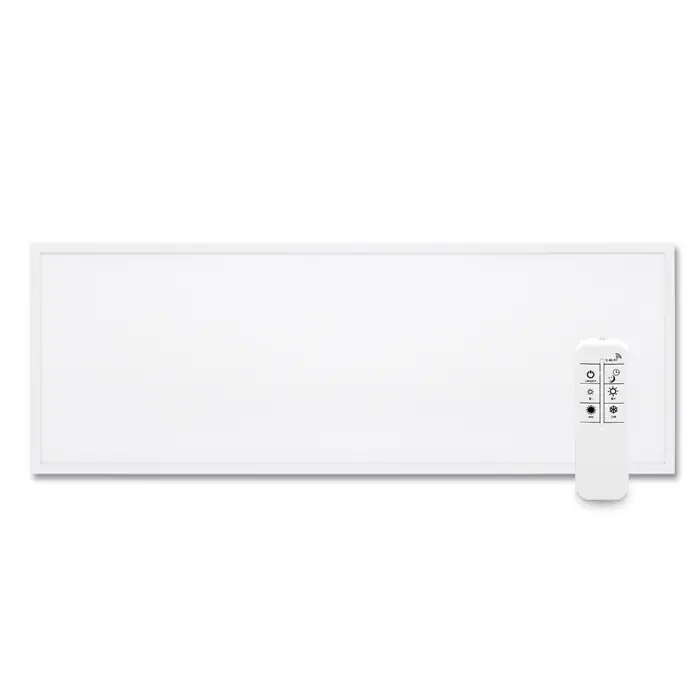 Poslední Šance ECOLITE LED-GPL44/B-40/BI/CCT LED panel ZEUS 40W, 29,5x119,5cm, CCT, IP20, 4200lm s dálkovým ovladačem