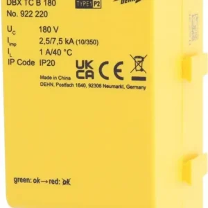 DEHN 922220 Svodič bleskových proudů  DEHNbox DBX TC B 180 Nízká Cena