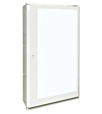 SCHRACK ILC3U633F- Oceloplechová zapuštěná rozvodnice 6x33 prosklené dveře Prémiový