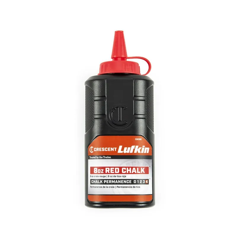 Červená prášková barva CRESCENT LUFKIN – náhradní plnění 236 ml Profesionální
