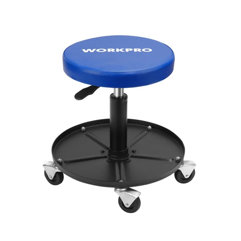 Dílenská pojízdná stolička WORKPRO - výškově nastavitelná Sleva