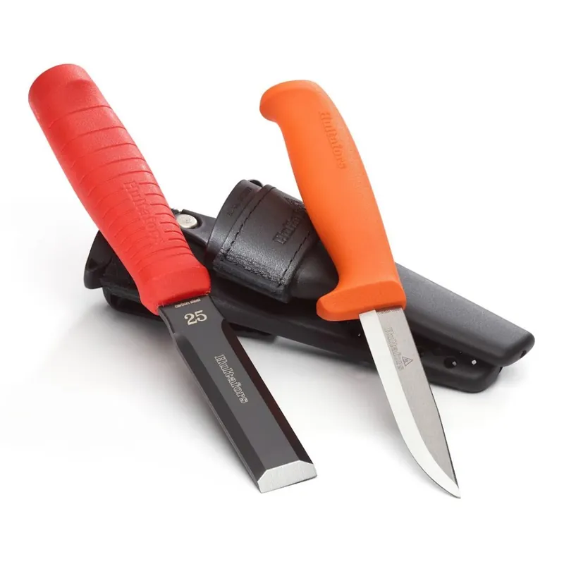 HULTAFORS dvojité pouzdro s dlátem EDC 25 a řemeslnickým nožem HVK Rychlé Dodání