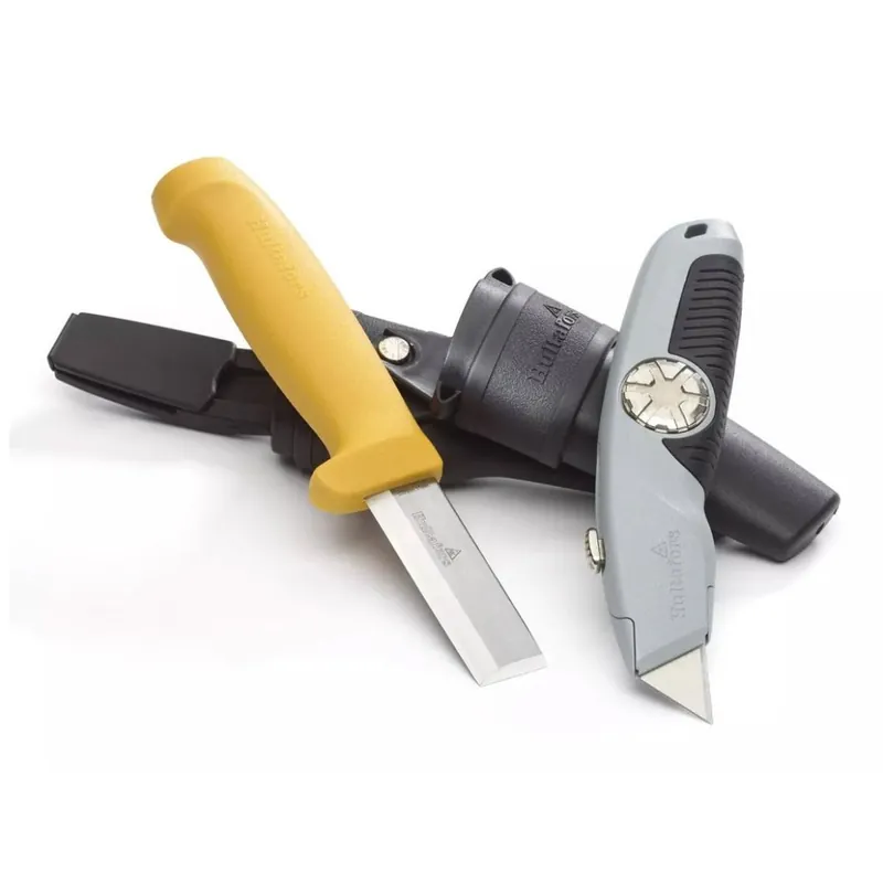 Luxusní HULTAFORS STK dláto-nůž a URA univerzální nůž s dvojitým pouzdrem