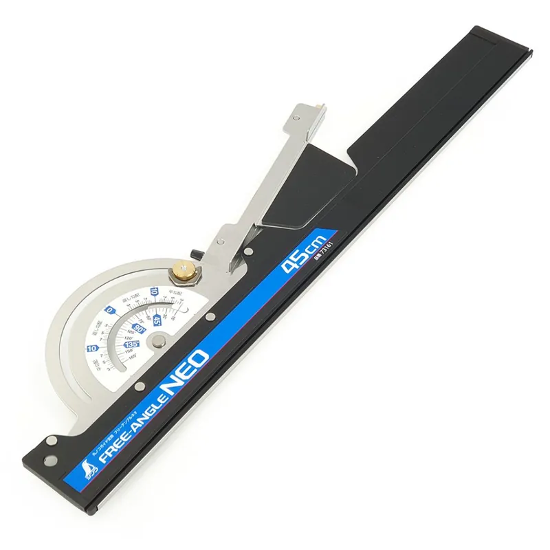 Akční Cena Japonská vodící lišta a úhloměr SHINWA Free-Angle NEO pro kotoučové pily