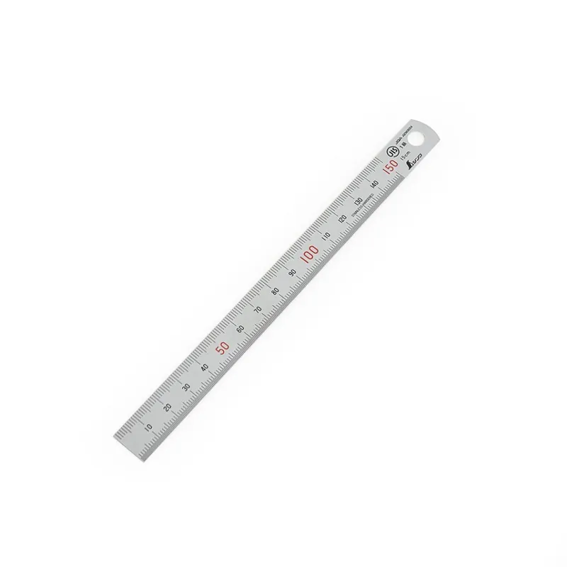 Výprodej Japonské nerezové pravítko SHINWA s magnetem - 150 mm
