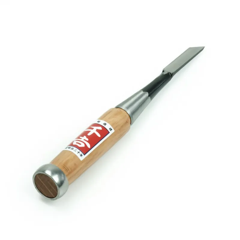 Japonské řezbářské dláto SENKICHI se šikmou čepelí - 9 mm Speciální Cena