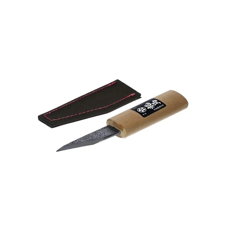 Japonský řezbářský nůž UMEBACHI RYUMA Yokote Kogatana pro leváky - 75 mm Výprodej