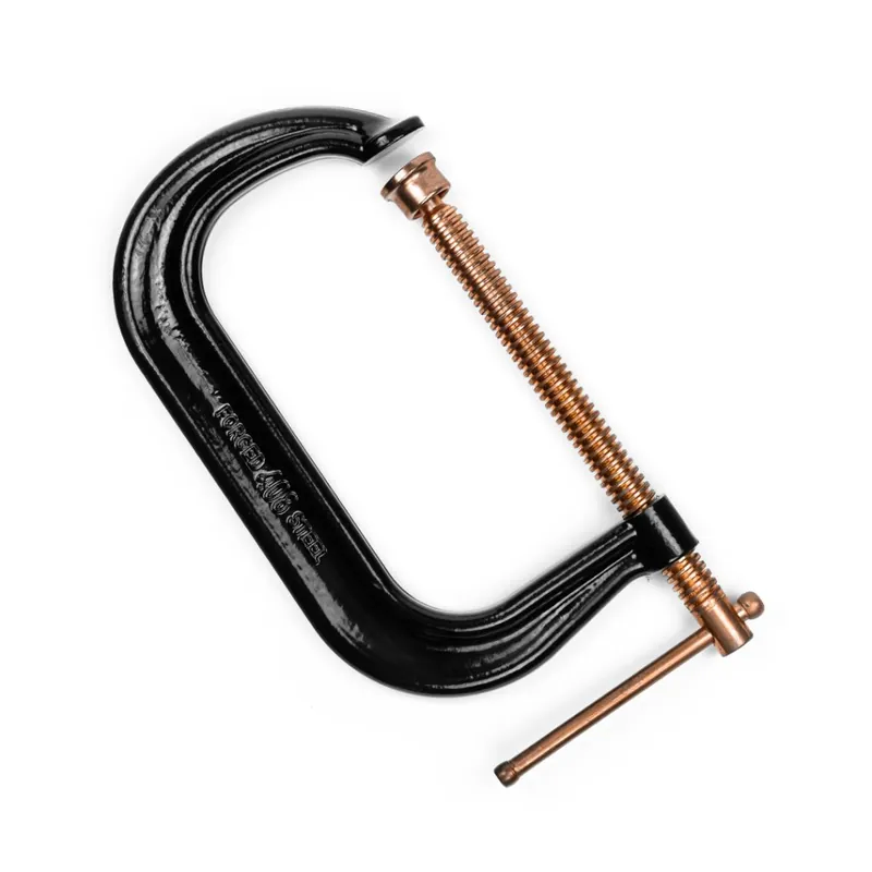 Kovaná ocelová C-svorka PONY JORGENSEN Heavy Duty - rozpětí 20 × 15 cm Nová Kolekce