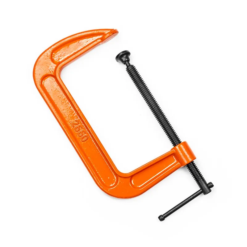 Dokud Zásoby Vydrží Litinová C-svorka PONY JORGENSEN Light Duty - rozpětí 15 cm