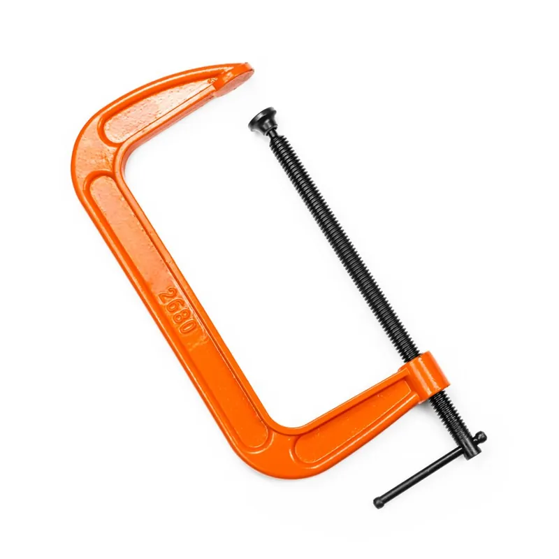 Litinová C-svorka PONY JORGENSEN Light Duty - rozpětí 20 cm Nová Kolekce