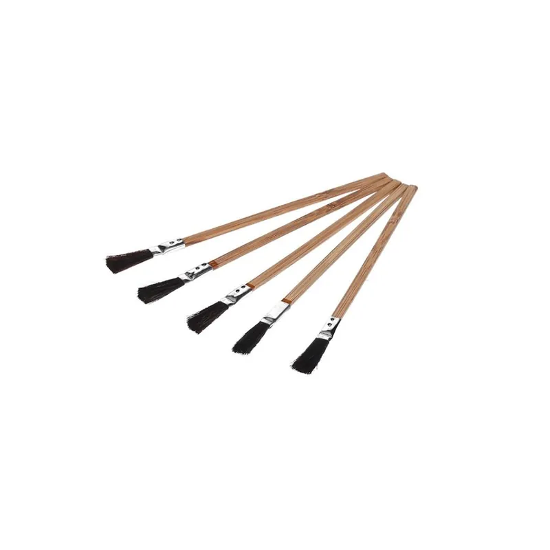 Vrácení Zdarma Multifunkční údržbové kartáče s bambusovou rukojetí SK11 - 5ks - 200 mm