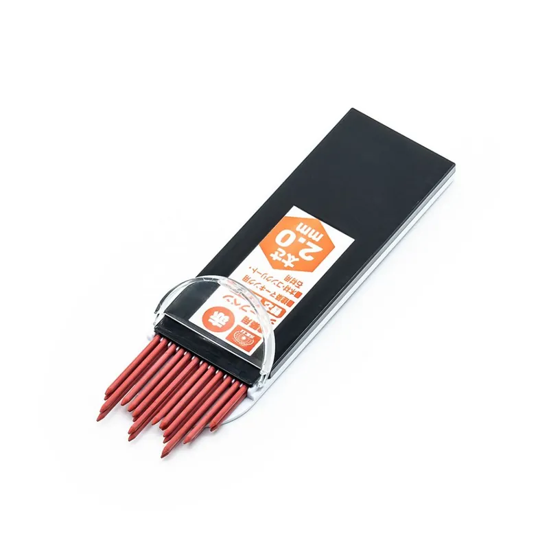 Cenově Výhodný Náplň do japonské mechanické tužky SK11 – červená 2 mm – 24 ks