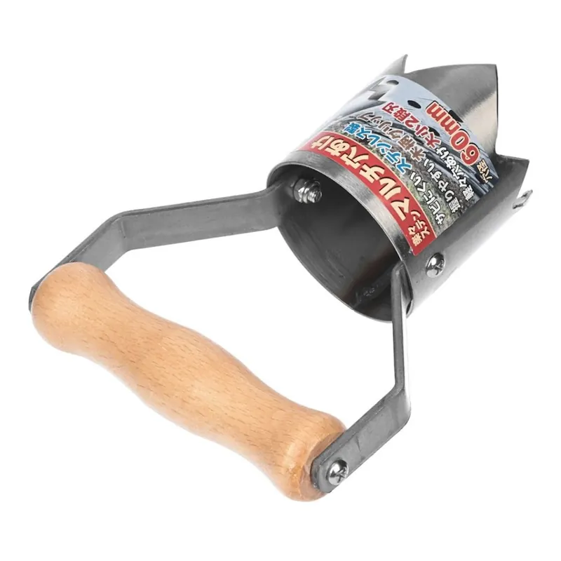 Nerezový děrovač zemědělské fólie SAFETY-3 a přesazovač rostlin - 60 mm Výhodná Nabídka