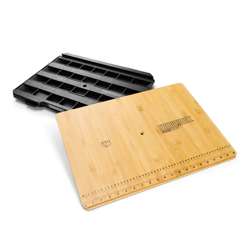 Celosvětová Doprava Organizér TOUGHBUILT StackTech s bambusovou pracovní deskou - TB-B1-A-10