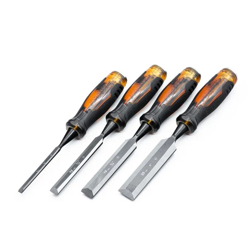 Ověřený Sada 4 plochých truhlářských dlát PONY JORGENSEN - 6 / 12 / 19 / 25 mm