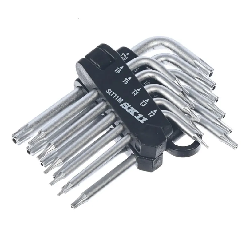 Aktuální Sada klíčů s mikro torx hlavicemi SK11 - 11 ks
