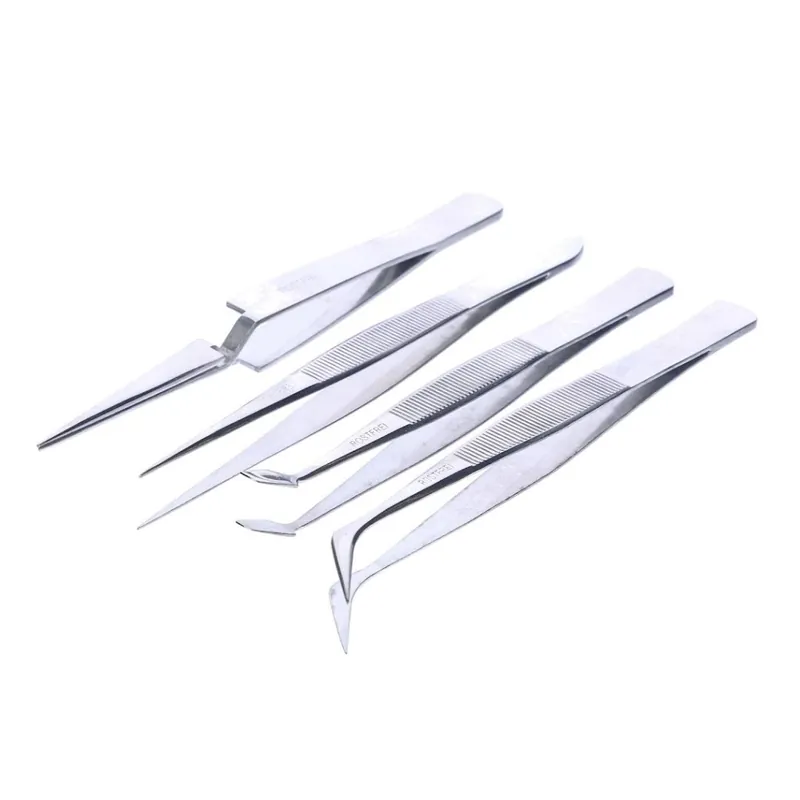 Novinka Sada pinzet z nerezové oceli E-VALUE - 4 ks