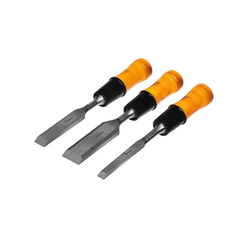 Sada krátkých truhlářských dlát E-VALUE - 3 kusy Velkoobchod