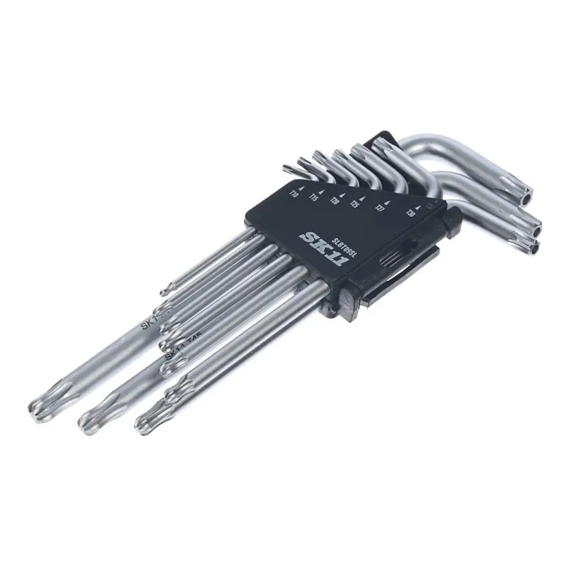 Značkový Sada torx klíčů s hvězdicovým bondhus koncem - SK11 - 9 ks