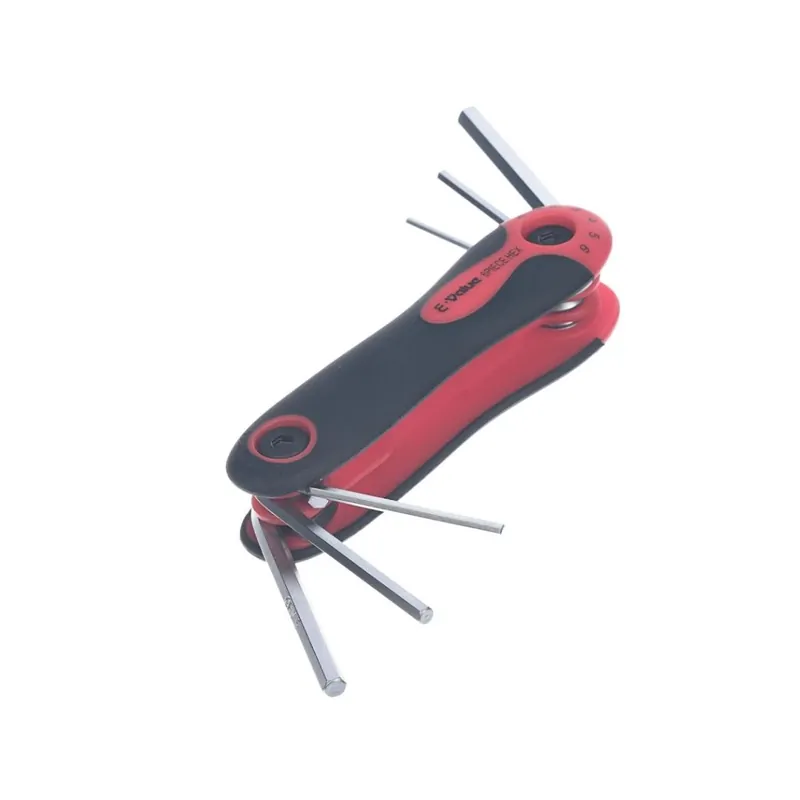 Skládací sada imbusových klíčů E-VALUE - 6ks - EHK-3 Vysoce Kvalitní