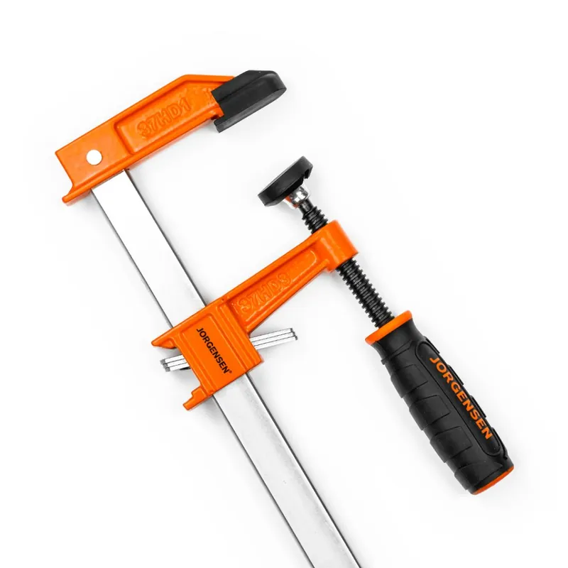 Moderní Stolařská svorka PONY JORGENSEN s regulací tlaku - 76 cm - Heavy Duty - mělká