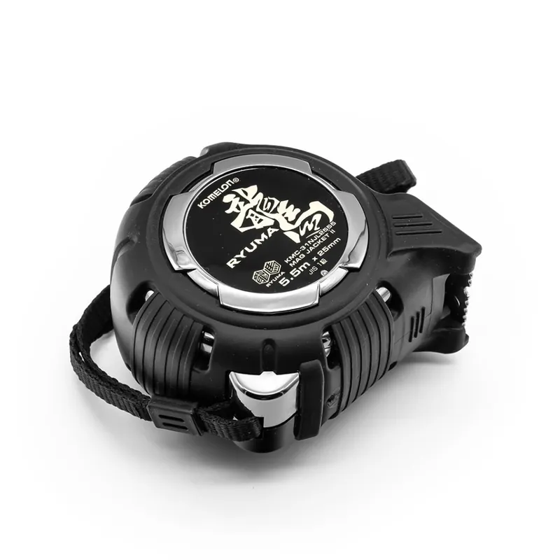 Svinovací metr RYUMA stříbrné barvy se zlatým tiskem - délka 5,5 m - KMC-31NJL2555 Cenově Výhodný