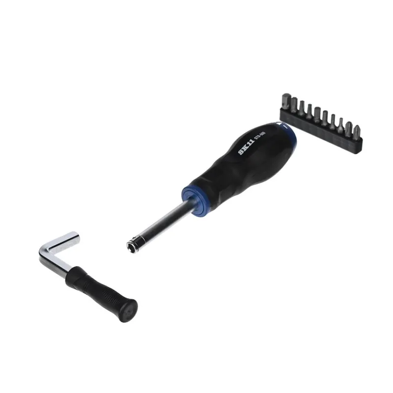 Vysoce Kvalitní Šroubovák v sadě s řízeným momentem SK11 a vyměnitelnými nástavci - STD-600