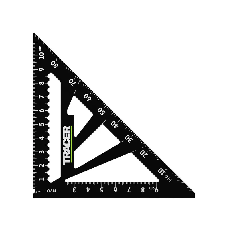 Tesařský úhelník TRACER 110 mm Speed Square - ASQ4M Expresní Doručení