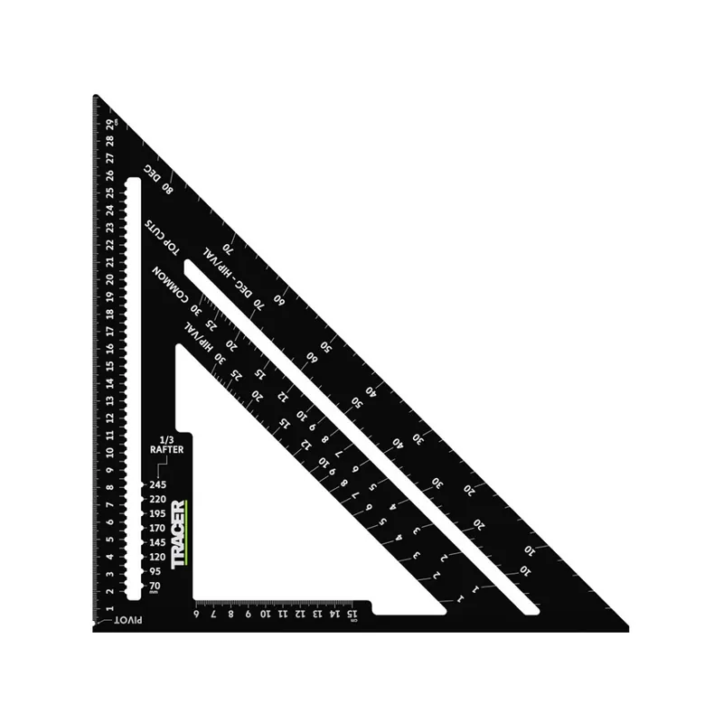 Moderní Tesařský úhelník TRACER 300 mm Speed Square - ASQ12M
